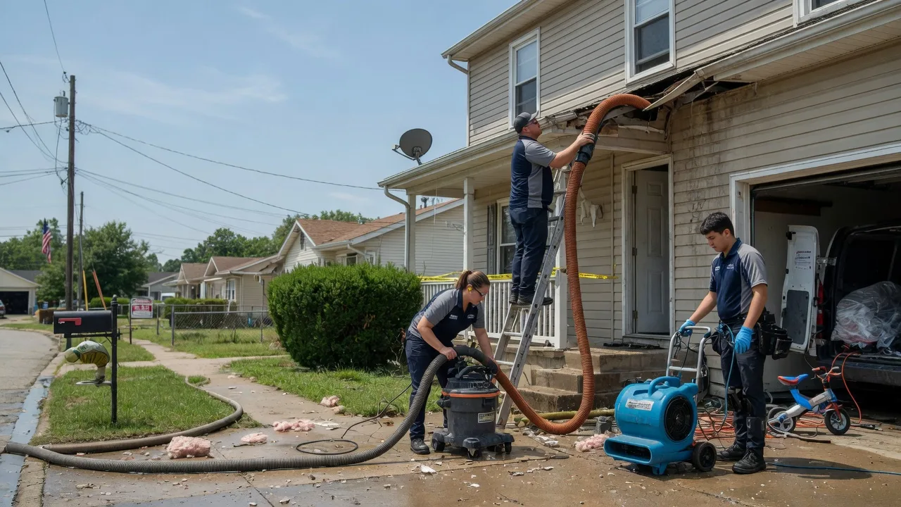 Water Damage Restoration in Knoxville, PA near me